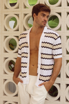 OTTO SHIRT - WHITE/SAND