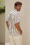 ELIJAH SHIRT - WHITE/BLACK