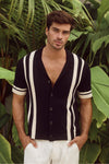 JOSHUA SHIRT - BLACK/SAND
