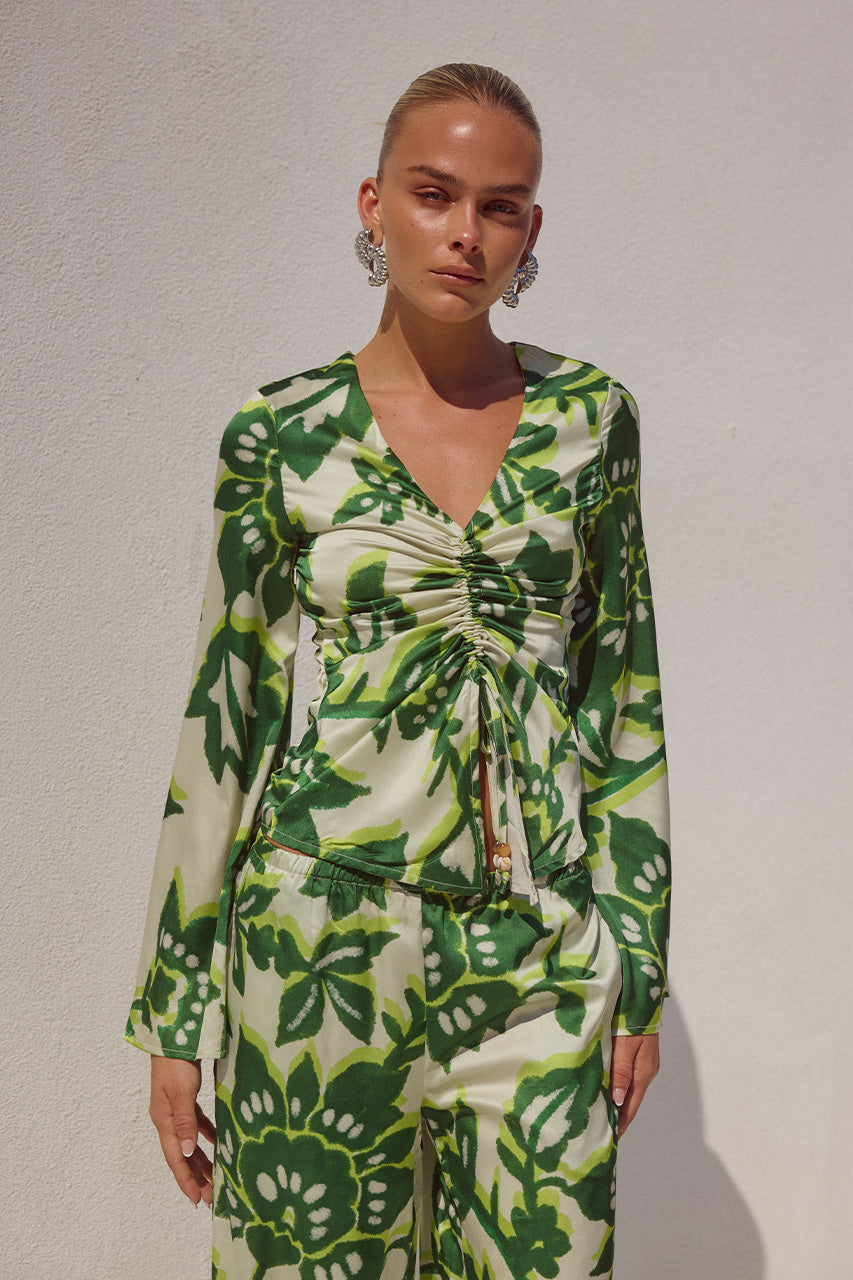 MIRAGE TOP - LUELA PRINT