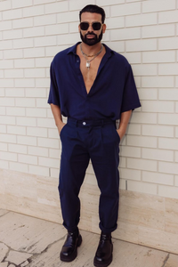 OSCAR PANT - NAVY