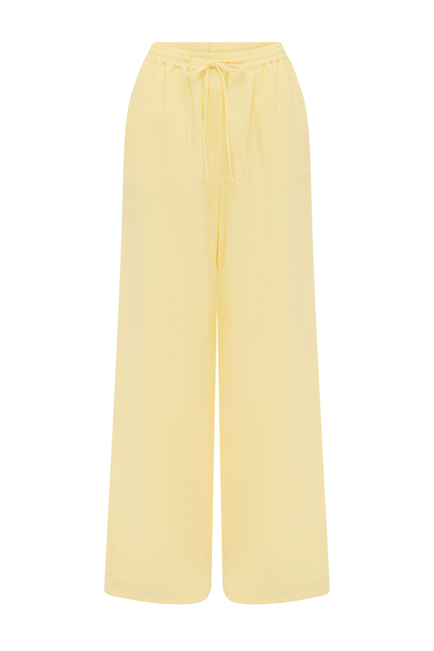 POPPY PANTS - LEMON