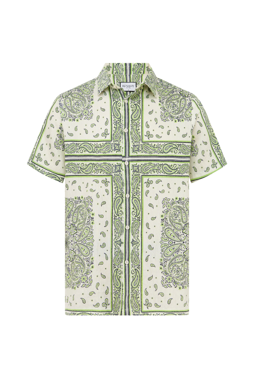 BANDANA SHIRT - GREEN