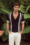 JOSHUA SHIRT - BLACK/SAND
