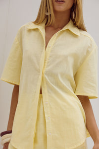 ADELYN SHIRT - LEMON