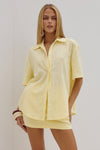 ADELYN SHIRT - LEMON