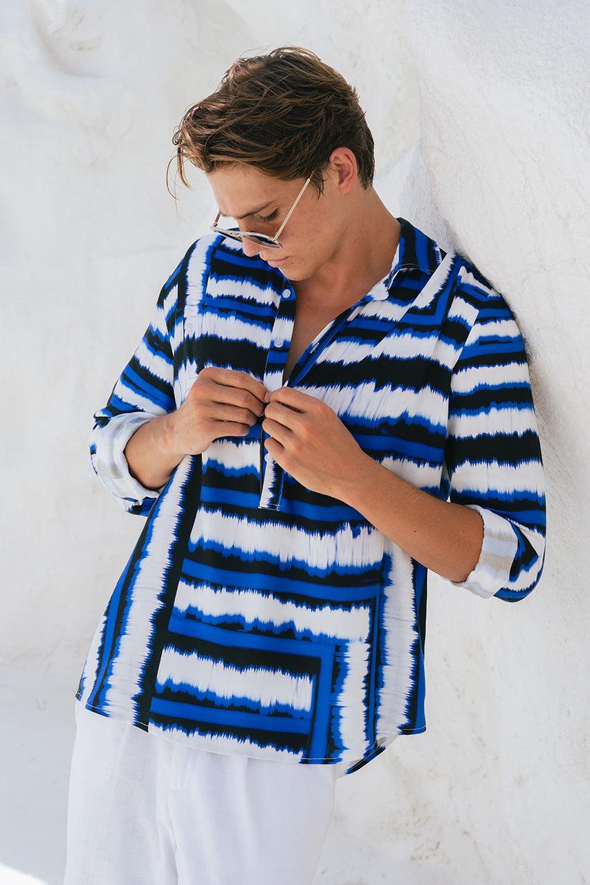 AIDEN SHIRT - NORIA BLUE