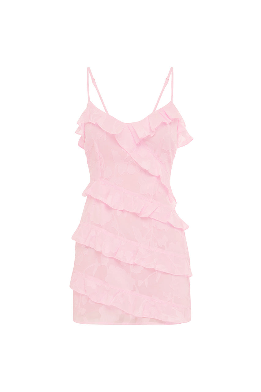 AISHA MINI DRESS - MUSK