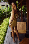 ALANA MINI SKIRT - LEMON