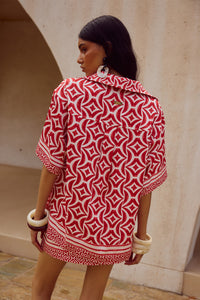 ALARA MINI SKIRT - ALARA RED