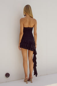 ALBA MINI DRESS - BLACK
