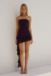 ALBA MINI DRESS - BLACK