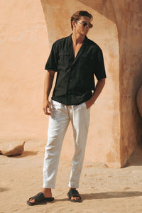 ALEC SHIRT - BLACK