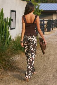 ZAVIER STRAIGHT LEG JEANS - SHILOH BROWN