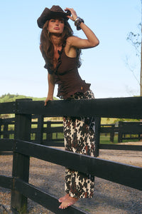 ZAVIER STRAIGHT LEG JEANS - SHILOH BROWN