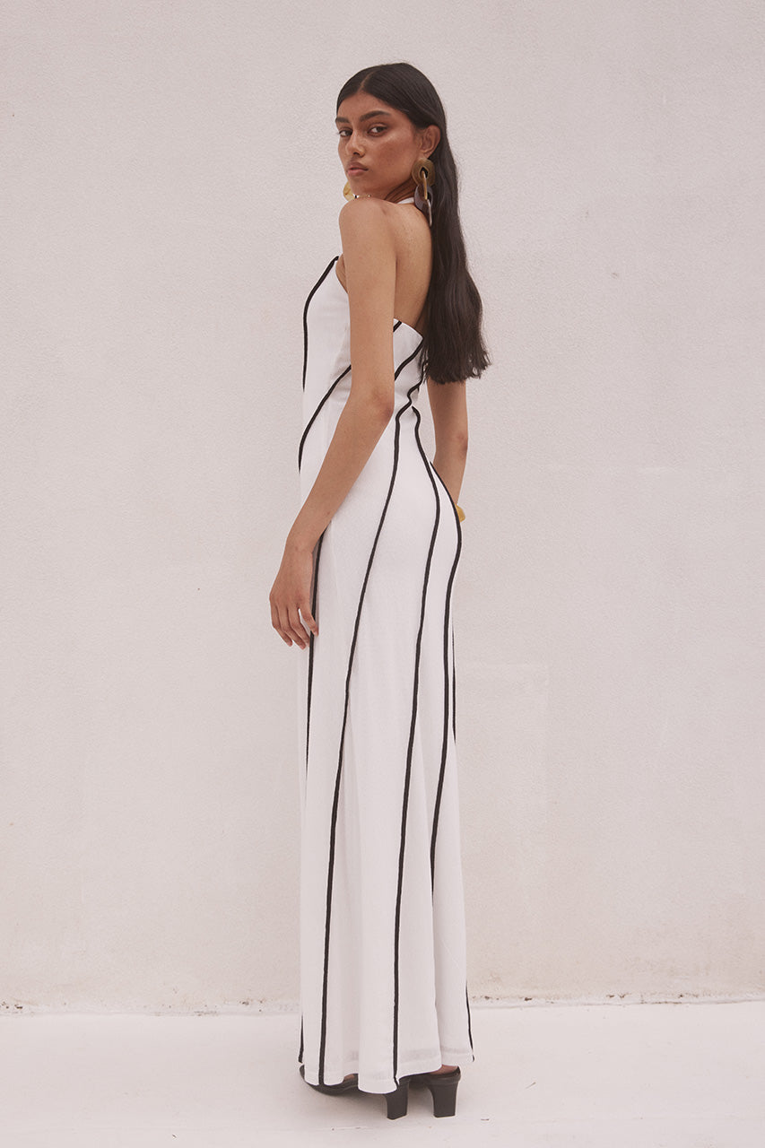 ALTHIA MAXI DRESS - WHITE