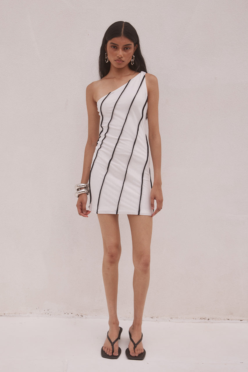 ALTHIA MINI DRESS - WHITE