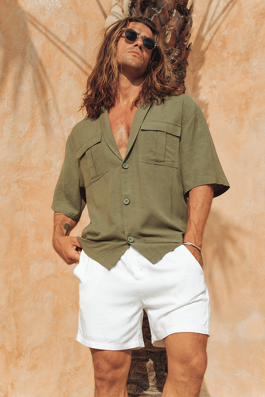 ALVARO SHIRT - KHAKI