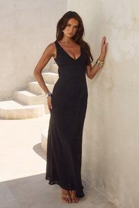 AMARNA MAXI DRESS - BLACK
