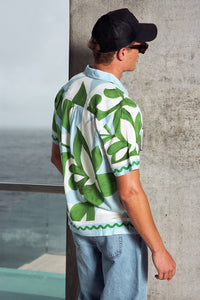AMOREE SHORT SLEEVE SHIRT - AMOREE BLUE