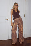 ZAVIER STRAIGHT LEG JEANS - TAN VIPER