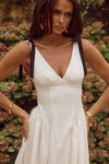 ARIARNE MAXI DRESS - WHITE