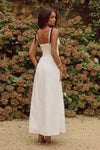 ARIARNE MAXI DRESS - WHITE