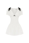 ARIARNE MINI DRESS - WHITE