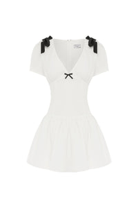 ARIARNE MINI DRESS - WHITE