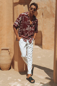 ASTLEY SHIRT - WINE
