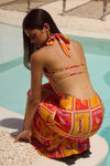AURA MAXI DRESS - ALOHA ORANGE