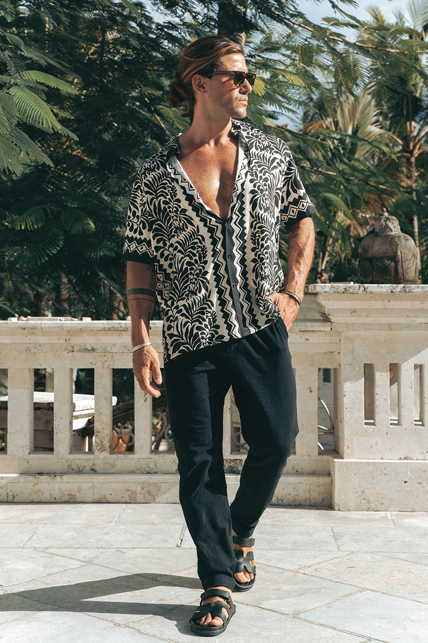 AZARIAH SHIRT - BLACK