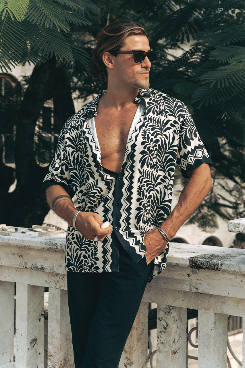 AZARIAH SHIRT - BLACK