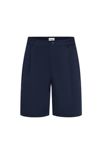 BASILE  TAILORED SHORTS - NAVY