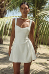 BETHANI MINI DRESS - WHITE