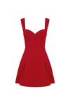 BETHANI MINI DRESS - CHERRY