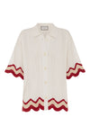 BILLIE TOP - WHITE/RED