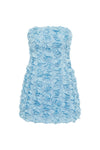 BLOOM MINI DRESS - BLUE