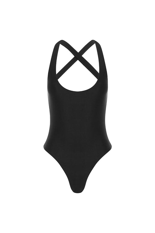 LAYLAH BODYSUIT - BLACK