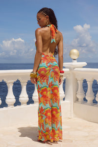 BRANDY MAXI DRESS - DIAZ AQUA