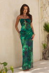 BRANDY MAXI SKIRT - CALISTA GREEN