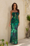 BRANDY MAXI SKIRT - CALISTA GREEN