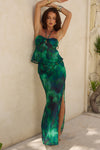 BRANDY MAXI SKIRT - CALISTA GREEN
