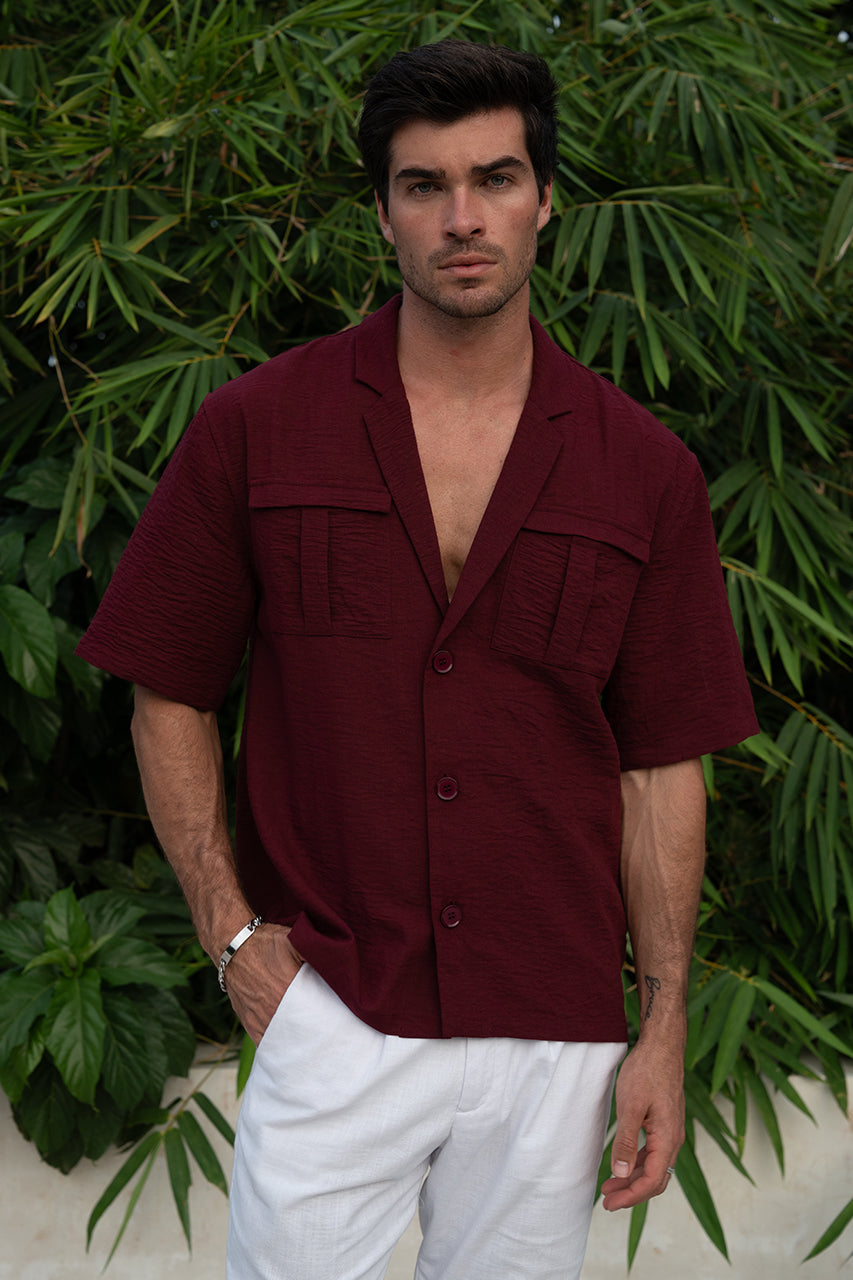 BRANKO SHIRT - WINE