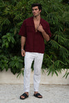 BRANKO SHIRT - WINE