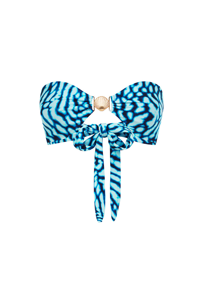 BRAZIL TOP - OPHELIA BLUE