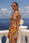 TROPEZ SARONG - DIAZ AQUA