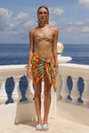 TROPEZ SARONG - DIAZ AQUA