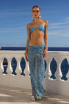 MIAMI MAXI SKIRT - OPHELIA BLUE
