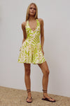BYDIE MINI DRESS - MATELO LIME